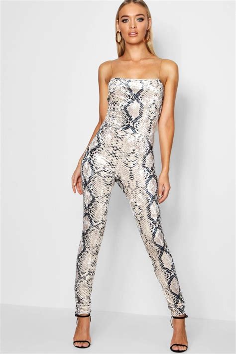 Mae Snake Print China Detail Jumpsuit Percy Jackson Musical Jumpsuit