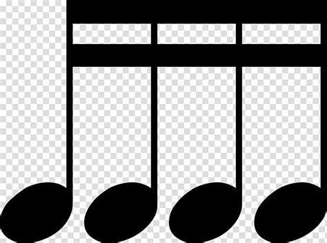 Free Download Black Music Note Silhouette Sixteenth Note Eighth Note