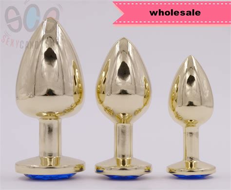 Wholesale Item Butt Plug Anal Sex Toys For Menadult Toysstainless Steelcrystal Jewelryanal