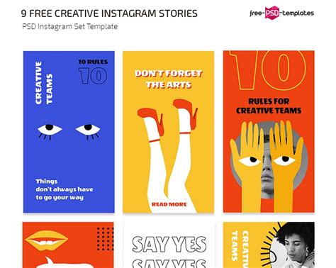 20 Best Free Instagram Story Templates 2021 Yes Web Designs