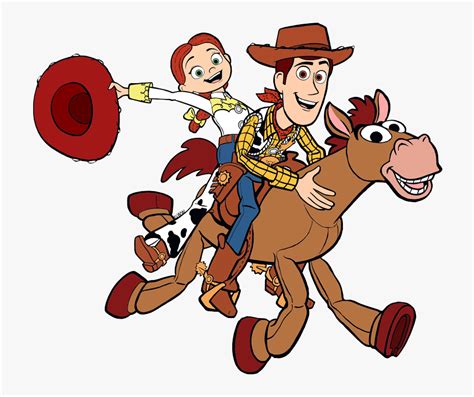 Toy Story 2 Woody Jessie Bullseye