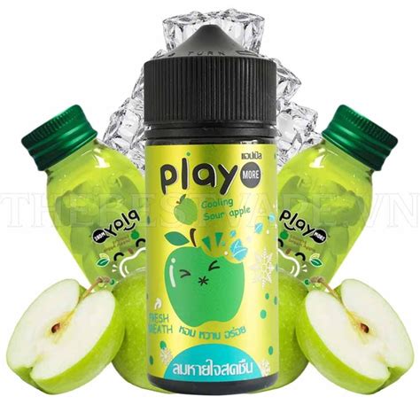 bán tinh dầu vape malaysia táo play 100ml shisha thuốc lá điện tử