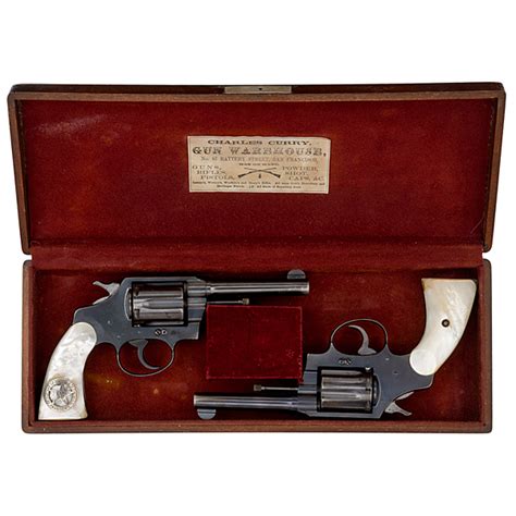 Colt Police Positive Revolvers Owned By Texas Ranger