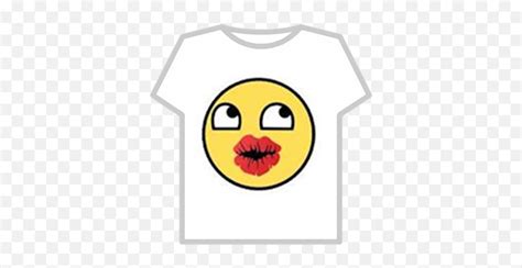 Epic Face Kiss Roblox Egg Hunt T Shirt Roblox Emojiemoticon Kiss