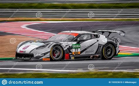 Markus Pommer Driving A Corvette C7 GT3 R By Callaway Competition