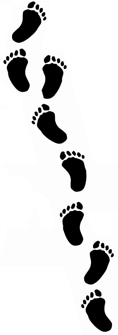 Free Footprint Clipart Black And White Download Free Footprint Clipart