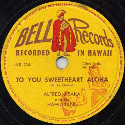To You Sweetheart Aloha Na Molokama Discogs