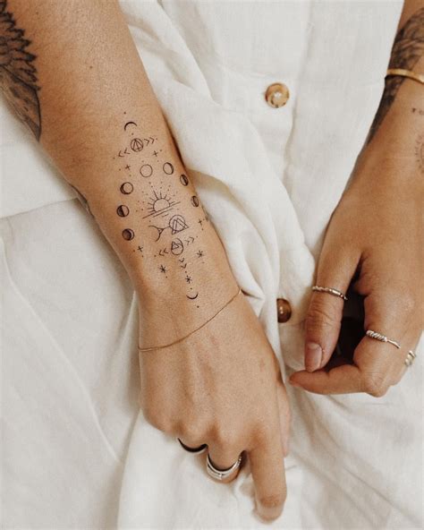 tatouage halloween manchette simple forearm tattoos tattoos astrology tattoo