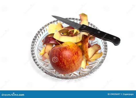 Apple And A Knife Stock Image Image Of Togetherness 29035697