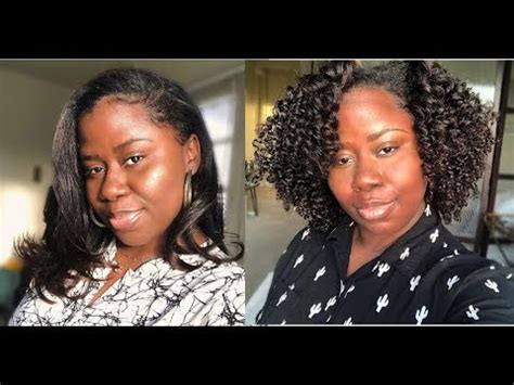 Frizzy curly hair has a completely different way of dealing with being cut than straight hair. How I go from Straight to Curly - YouTube