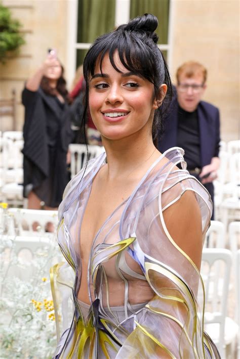 CAMILA CABELLO At Iris Van Herpen Haute Couture Fall Winter In Paris