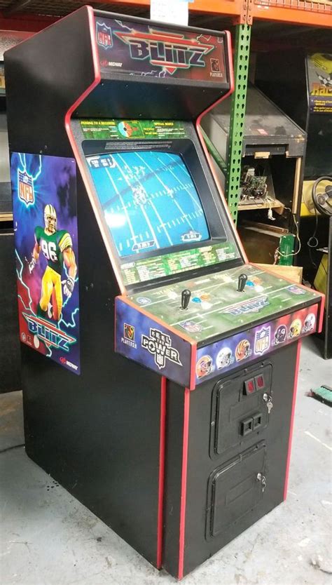 Others are sold as is. NFL Blitz 2000 Gold Full Size Football Arcade Video Game ...