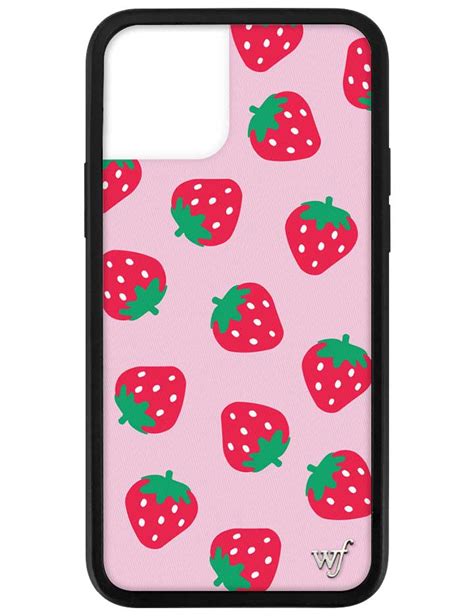 Wildflower Strawberry Iphone 12 Pro Case