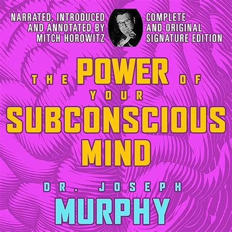 The Power Of Your Subconscious Mind By Dr Joseph Murphy Mitch