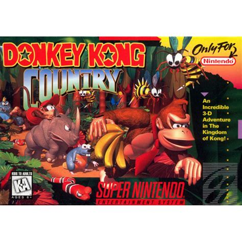 Donkey Kong Country Super Nintendo Snes Game For Sale Dkoldies