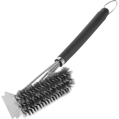 Brosse De Barbecue Brosse De Nettoyage De Gril Une T Te En Acier