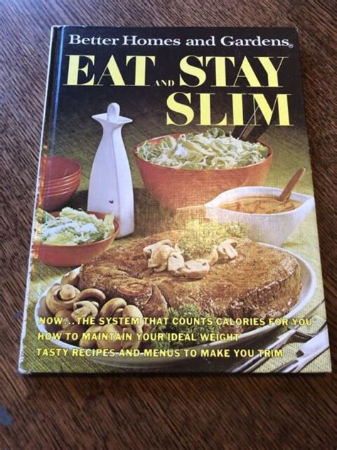 1968 Better Homes And Gardens Eat And Stay Slim Cook Book Cookbook Ebay