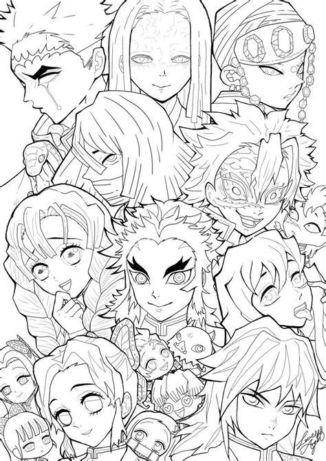 Chibi Coloring Pages Manga Coloring Book Detailed Coloring Pages