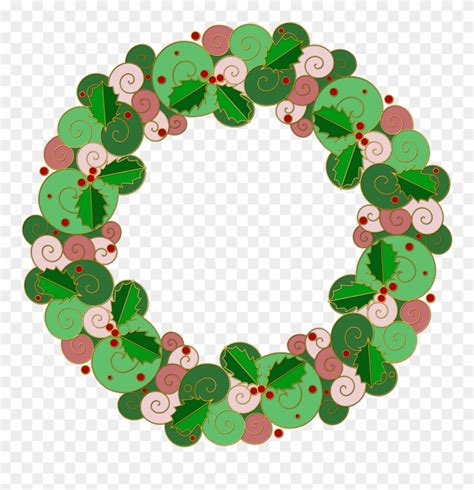 Dont Eat The Paste Holly Wreath Transparent Background Clipart