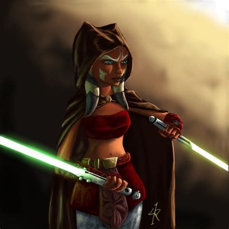 Ahsoka Star Wars Clone Wars Fan Art 24126385 Fanpop