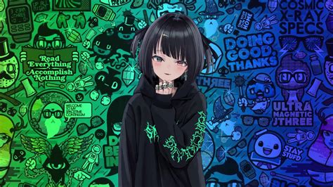 Anime Girl Emo Wallpapers Top Free Anime Girl Emo Bac