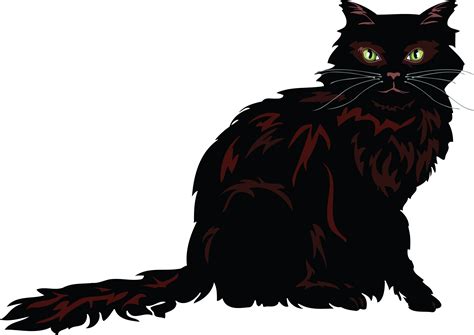 570 x 570 jpeg 12 кб. Free Clipart of a long haired cat