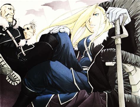 Buccaneer Miles And Olivier Mira Armstrong Fullmetal Alchemist