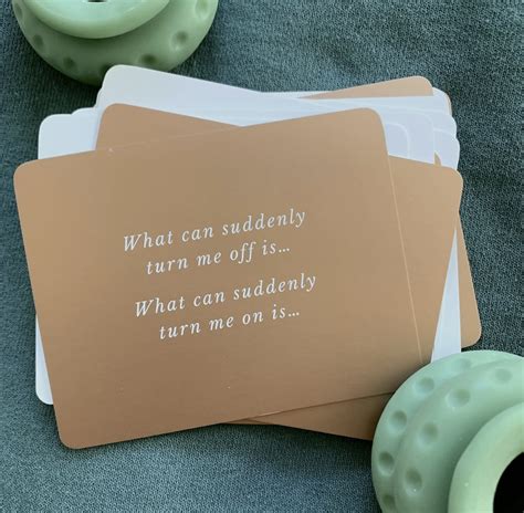 Pillow Talk Sex Question Cards To Grow Closer Together