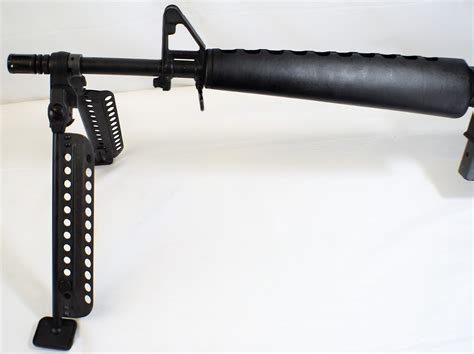 Colt M16a1 Model 611 Factory 20″ 556 Hbar And M60 Bipod Side Arm Sams