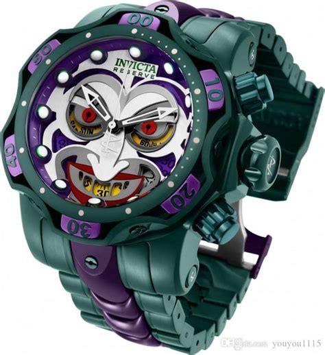 Invicta Dc Comics Joker Man Quartz Watch 26790 Mens Fashion Watches
