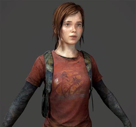 The Last Of Us Ellie Original By Luxox18 On Deviantart Character Hot