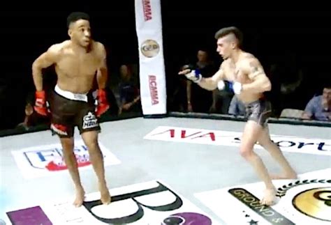 Watch This Mma Fighter Taunt His Opponent And Then Instantly Get Knocked Out