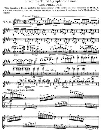 Free violin sheet music with backing tracks to play along | toplayalong.com. Les Preludes (Franz Liszt) | Free Violin Sheet Music