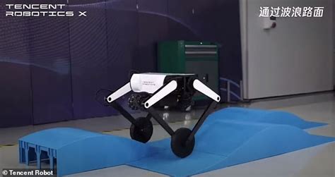 Ollie Le Robot Sur Roues De Tencent Peut Sauter Des Gouffres Faire