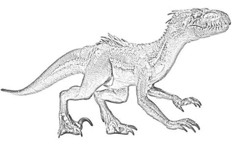 Jurassic World Ausmalbilder Indoraptor Malvorlagen Sexiz Pix
