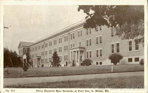 Three Hundred Man Barracks Fort Meade Md