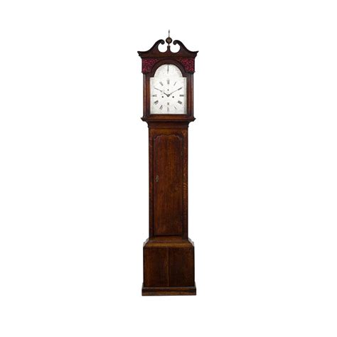 Sold Price Scottish Georgian Oak Longcase Clock Alexander Dickie Edinburgh 18th Century 50cm