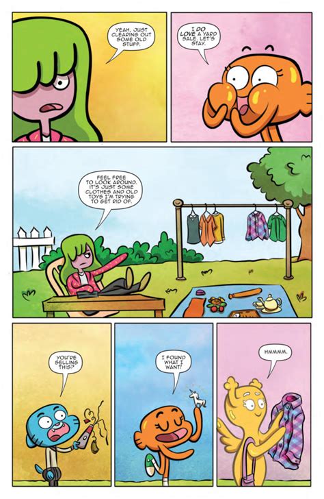 The Amazing World Of Gumball Adventures In Elmore Fresh Comics