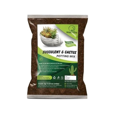 Succulents need to be planted in a soil that holds enough water for them to absorb what they need but for a short duration of time and it should drain out quickly so the roots won't rot. Green Potz Succulent And Cactus Potting Soil Mix ...