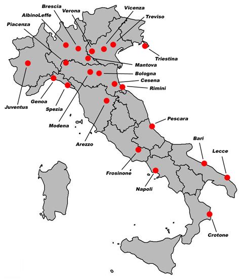Все таблицы и статистика : 2006-07 Serie B - Wikipedia