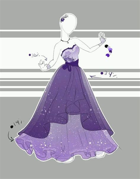 Pin De Allicat314 En Anime Outfits Bocetos De Vestido Dibujos De