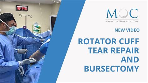 New Video Dr Tehrany Performs Rotator Cuff Tear Repair And Bursectomy