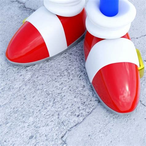 Sonic Shoes Render Sonic Shoes Sonic The Hedgehog Game Sonic