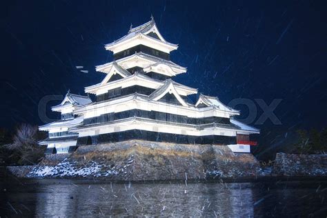 Matsumoto Castle Crow Castle In Nagono City Japancastle In Winter