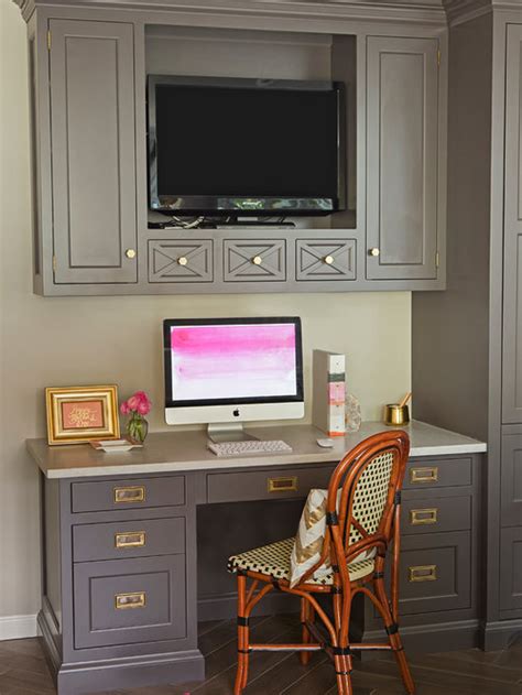 Transitional Home Office Design Ideas Pictures Remodel And Decor