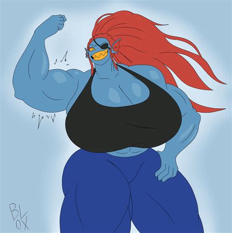 Definitely Not Bloxxyboy Commissions Open On Twitter Buff Undyne Commission Https T Co