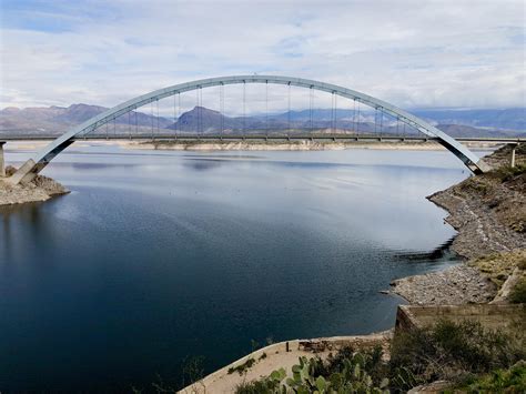 Roosevelt Lake Bridge Arizona