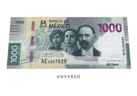 Banxico Presenta Nuevo Billete De Mil Pesos