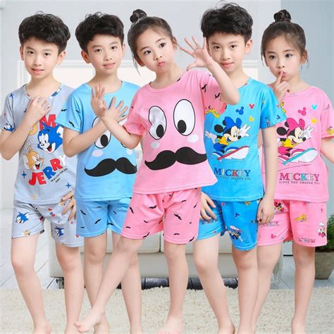 Buy 2018 New Children Pajamas Set Kids Baby Girl Boys