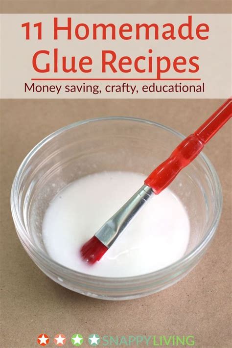 How to Make Glue 11 Easy Homemade Recipes | Glue crafts, Diy glue